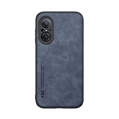 Kepuch Silklike Funda para Huawei Nova 9 SE - Case Carcasa Placa de Metal Incorporada para Huawei Nova 9 SE - Azul