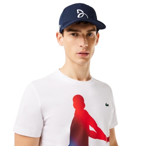Lacoste Men's Sport Tennis X Novak Djokovic T-Shirt and Cap Set