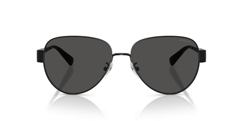 Image of Coach womens Hc7186 Aviator Sunglasses