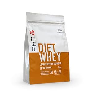 PhD Nutrition Diet Whey Protein Poeder Mager Whey Protein Protein Poeder Laag Suiker Gezouten karamel – 2kg (80 porties)