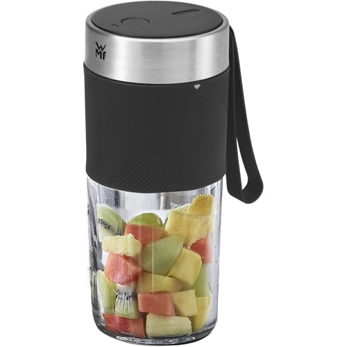 WMF Küchenminis Mix on the go 300 ml, Mini Mixer to go, USB Mixer Smoothie Maker, aufladbarer...