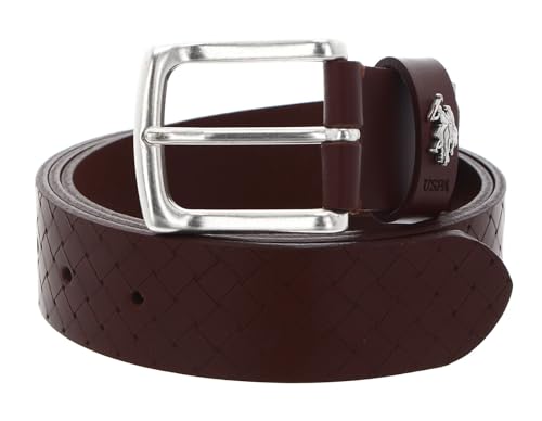 Ceinture Hitchcock Woven Belt U.S. Polo Assn. idéale avec un chino beige