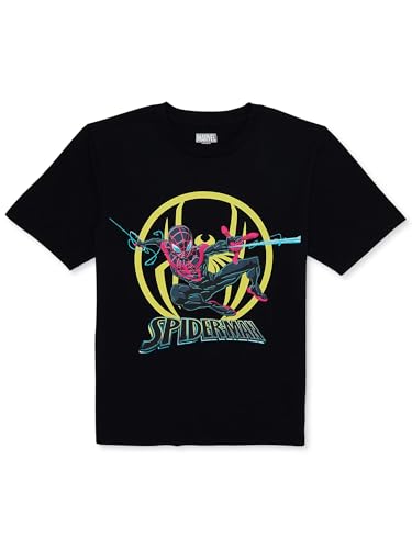 Marvel Boys' Spiderman Miles Morales Spider-Verse T-Shirt