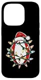 iPhone 14 Pro Rugby Ball Player Team Christmas Hat Xmas Case