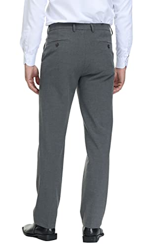 Soojun Men's Modern Fit Expandable Waist Premium Comfort Dress Pant3