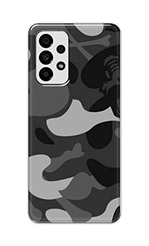 Image of Printed Hard Back Cover Case for Samsung Galaxy A73 5G Back Cover (Army Pattern) -203