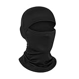 Breathable Balaclava Ski Masks,All-Season Full Coverage Motorcycle Balaclava Face Cover for Protecting Face & Neck,Universal Motorcycles Faces Mask Halloween Car Decor for Men/Women Black
