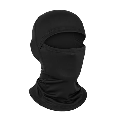 Breathable Balaclava Ski Masks,All-Season Full Coverage Motorcycle Balaclava Face Cover for Protecting Face & Neck,Universal Motorcycles Faces Mask Halloween Car Decor for Men/Women Black