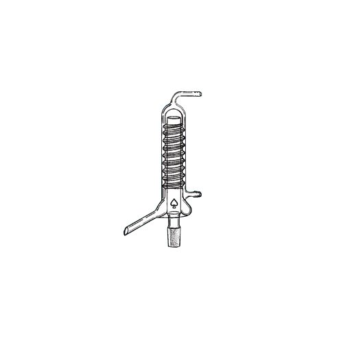 5969-10 Series Friedrich Condenser, 200 mm Jacket Length, 24/40 ST Inner Joint at Bottom