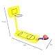 Namvo Mini Fun Basketballspiel-Rückwand, Mini-Basketballmaschine, klassisches Brettspiel, faltbares Tischspiel für Reisen, Büro, Zuhause