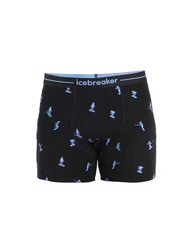 icebreaker Men's Merino 150 Anatomica Boxers Ski Day