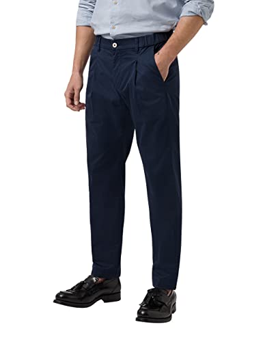 Preisvergleich Produktbild Pierre Cardin Herren Lyon Tapered Hose, Marine, 42W / 34L