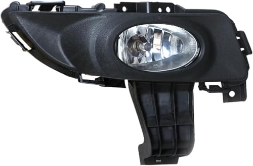 DUEYUU Conjuntos de faros Conjunto de faros antiniebla con bombilla para Mazda 3, M3, BK, 1.6L, años 2003 a 2010(R)