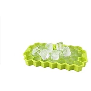 Beauenty Honeycomb Shape Ice Cube Maker Food Grade Silicone Ice Mold Tray Freeze Ice Maker Mold Kitchen Summer Tool…