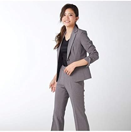 ★入手困難★【nissen(ニッセン)のストアを表示】[ニッセン] パンツスーツ 洗えてロングシーズン活躍 ２パンツセットスーツ（股下７２ｃｍ） レディーススーツ レディース