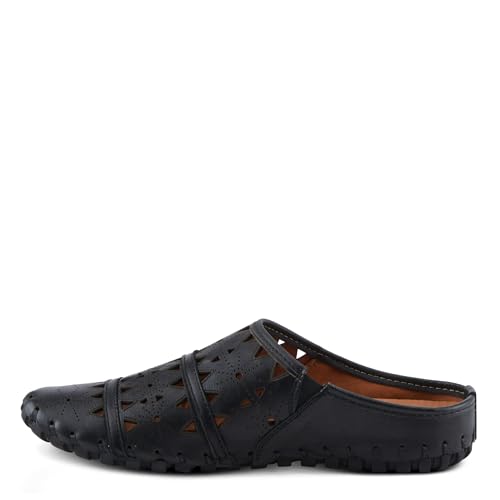 Image of Spring Step Fusalide Slip-On Shoes for Womens - Comfortable Slip-On Shoes with Rubber Outsole - Casual Leather Clogs for Women