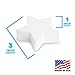 FoamGoods.Co 3-Inch Foam Stars (12-Pack) USA Made 1-Inch Thick Star Foam Shapes for Crafts, DIY Projects, Cakes, Decorations, Arts, Modeling, Sculpting, Friendship Bracelets, Easy to Cut & Paint