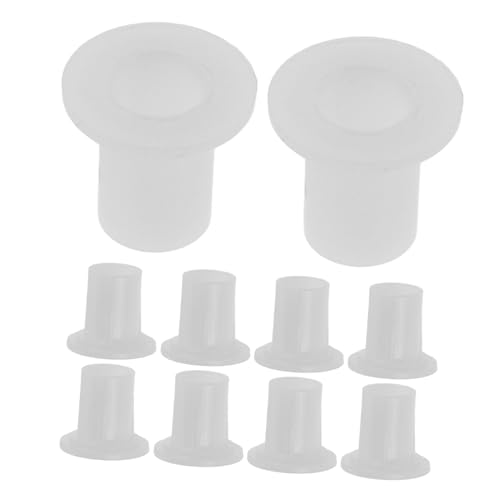 KOMBIUDA 40pcs Inline Skate Axle Spacers Side Plugs Skate Shaft Gaskets Durable Accessories with Inner for Versatile Use