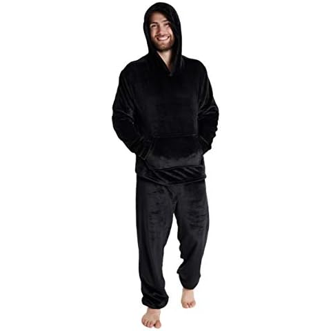 CityComfort Pijamas Hombre Forro Polar Cover