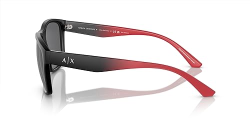 Armani Exchange Men's Ax4135sf Low Bridge Fit Square Sunglasses3