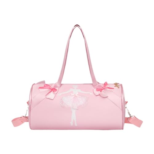 Ballet Bag Rucksack Sturdy Ballet Backpack for Gift Fitness Swimming Gymnastics, Dancer pattern