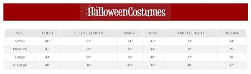 Jazwares Costume Play JWC5401 Deadpool 3 Deadpool Adult Qualux Costume thumb #2