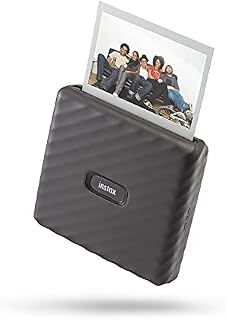 instax LINK Wide portable smartphone instant photo printer, WIDE film format, Ash White