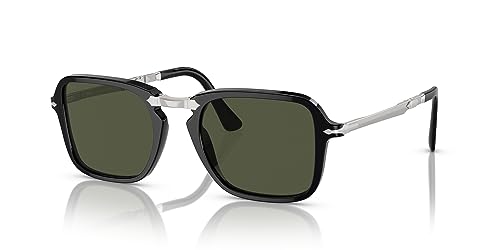 Image of Persol mens Po3330s Rectangular Sunglasses