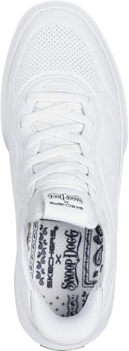 Skechers - Mens Snoop One - Next Episode Slip On Shoes, Color White, Size: 9.5 M US2
