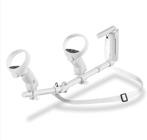 Moginno VR Gun Stock Compatible with Oculus/Meta Quest 2 Controller Accessories, Magnetic Gunstock...