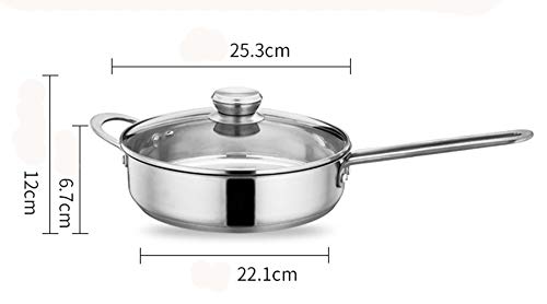 Ustensiles de cuisine marmite à soupe et poêle induction inox 304