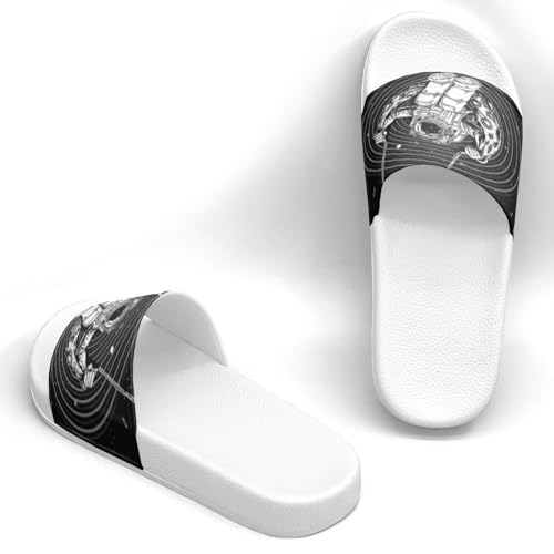 Astronaut Space Colorful Design Slippers Sandals for Women Men Casual Athletic Sandals Pool Shower Indoor Outdoor Slide Slippers2