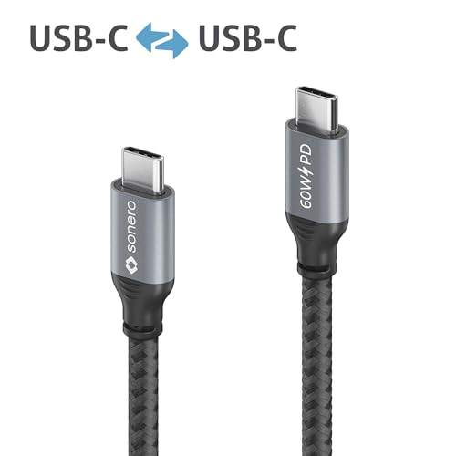 Sonero® USB-C to USB-C Charging Cable, Mobile Phone Charging Cable, Quick Charging Cable USB C, USB Cable Type C, USB 2.0 - Image 4