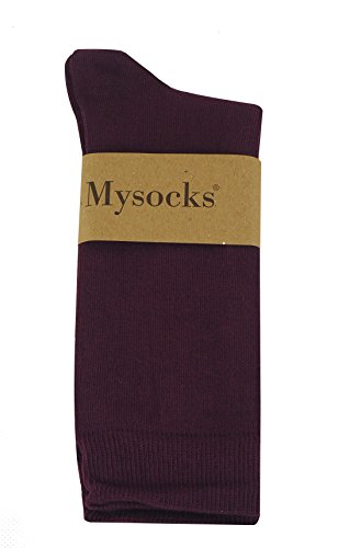 Image of Mysocks Unisex Extra Fine Combed Cotton Crew Socks |5 Pairs Set | Seamless Toe | Make Your Steps Enjoyable