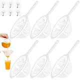 QGGTQG Sieb Fein 6 Stück Ultrafeines Küchensieb 400/300/200/120/100/80 Mesh...