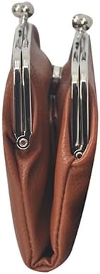 Double Frame Vintage Style Clutch Purse, Women's Travel Wallet