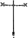 VIVO Dual Monitor Stand Up Desk Mount Extra Tall 39 inch Pole, Fully Adjustable Stand for up to 27 inch Screens, Black, STAND-V012
