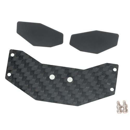 kowaku RC Rear Wing Spoiler Carbon Fiber 2.5x1.1inch Replacement Replace Parts for Micro-b 2WD Buggy 1/24 Easily Install Lightweight