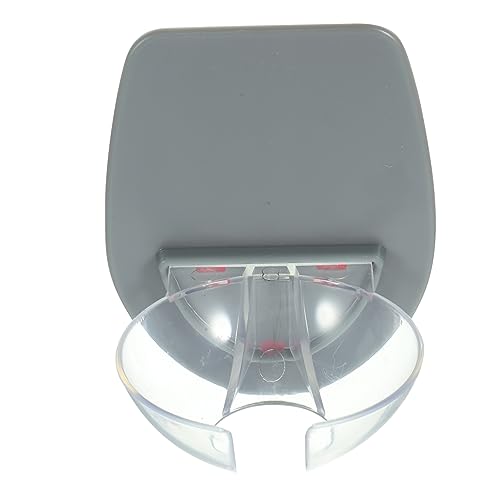 LOLIPPYY Soporte de Silicona Flexible para Copa de Vino Pared Organizador para Cocina y Baño Estante para Bebidas Ducha Color Gris
