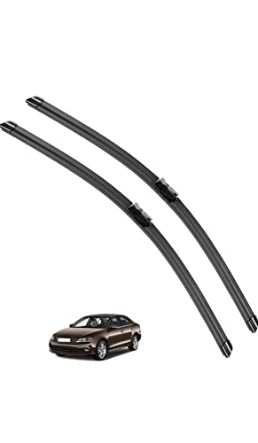 Image of Front Wiper Blades Exact Fit Design Fits For Jetta New(2012 Onwards)