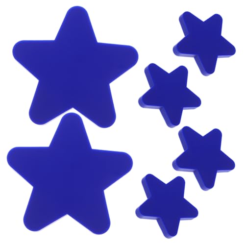 DOITOOL Star Shaped Drawer Pulls Soft Metal Handles for Boys and Girls Easy Installation Wardrobe Cabinet Door Pulls