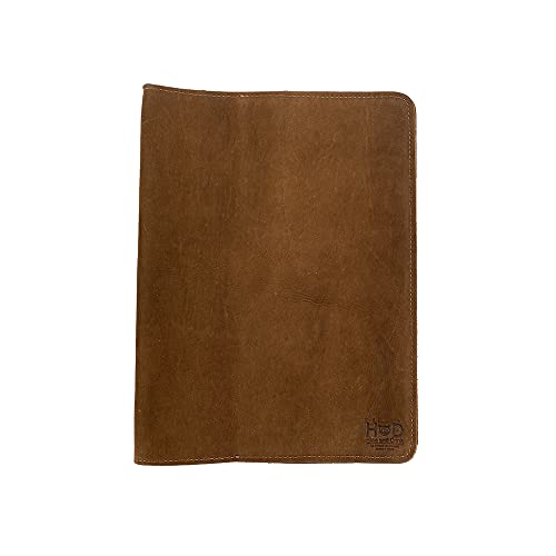Image of Hide & Drink, Journal Cover Compatible with Moleskine XL (7.5 x 9.75 in) with Strap, Refillable Case, Personal Planner, Full Grain Leather, Handmade Office & Work Essentials, Swayze Suede