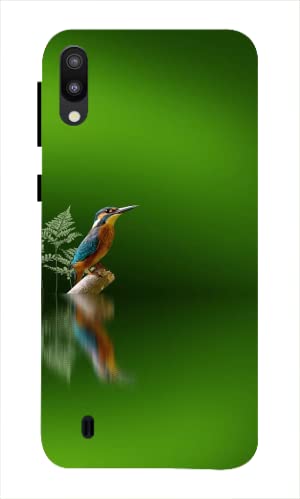 Designer Back Case Cover for Samsung Galaxy M10 | Alcedo Atthis Ebird |