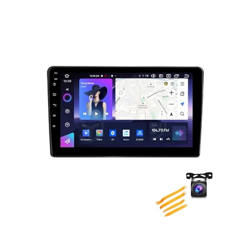 FONALO Autoradio Bluetooth Autoradio mit DAB Navi Android für Peugeot 308 T9 308S 2013-2017 Plug-and-Play Auto-Multimedia-Player mit 1080P HD-Touchscreen DAB/GPS (Color : TS7 1+32G)