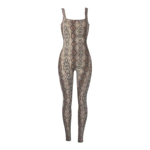 Combinaison sans manches motif floral pour vos séances quotidiennes de gym