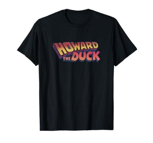 Marvel Comics Howard The Duck Vintage Logo T-Shirt