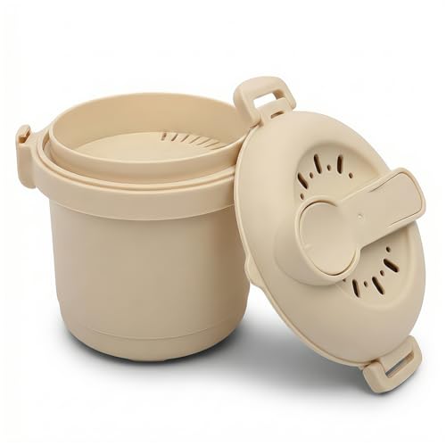 Irishom Cuociriso per Microonde, Cuociriso e Cereali Microonde, Vaporiera per