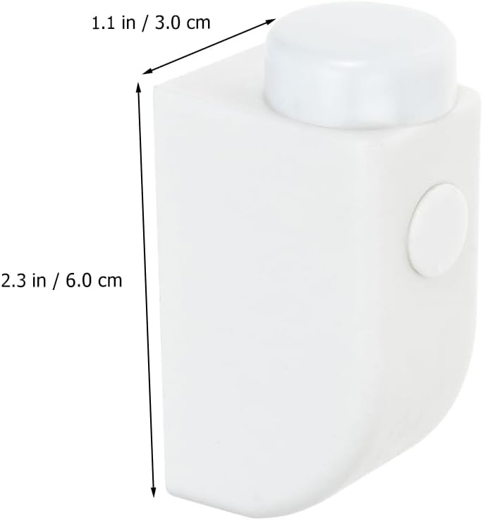 Boys and Girls 4 Piece Safety Lock for Sliding Windows Anti-Collision Installation No Drilling Suitable for Office and Home