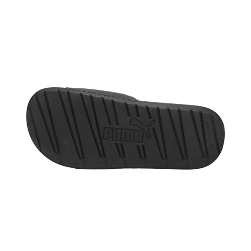 PUMA PUMA Cool Cat Jr Girls' Youth Sandal 5 M US Big Kid Black-White-Pink