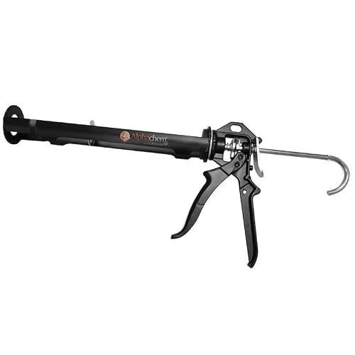 Image of CROMAR AlphaChem Heavy Duty C4 400ml Sealant Gun | Sealant Gun Adhesive Application Gun for 400ml Cartridges Caulks | Strong Magnet | Applicator Gun